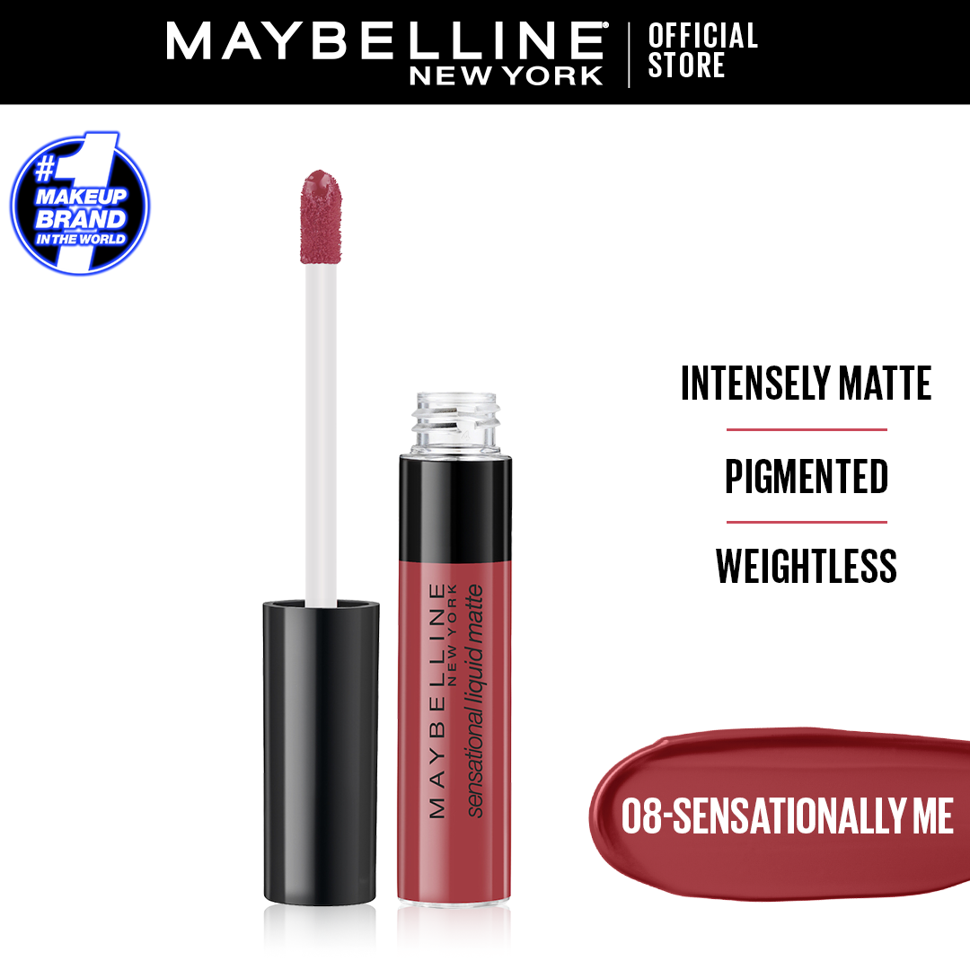 Maybelline Sensational Liquid Matte Lipstick 08 7ml
