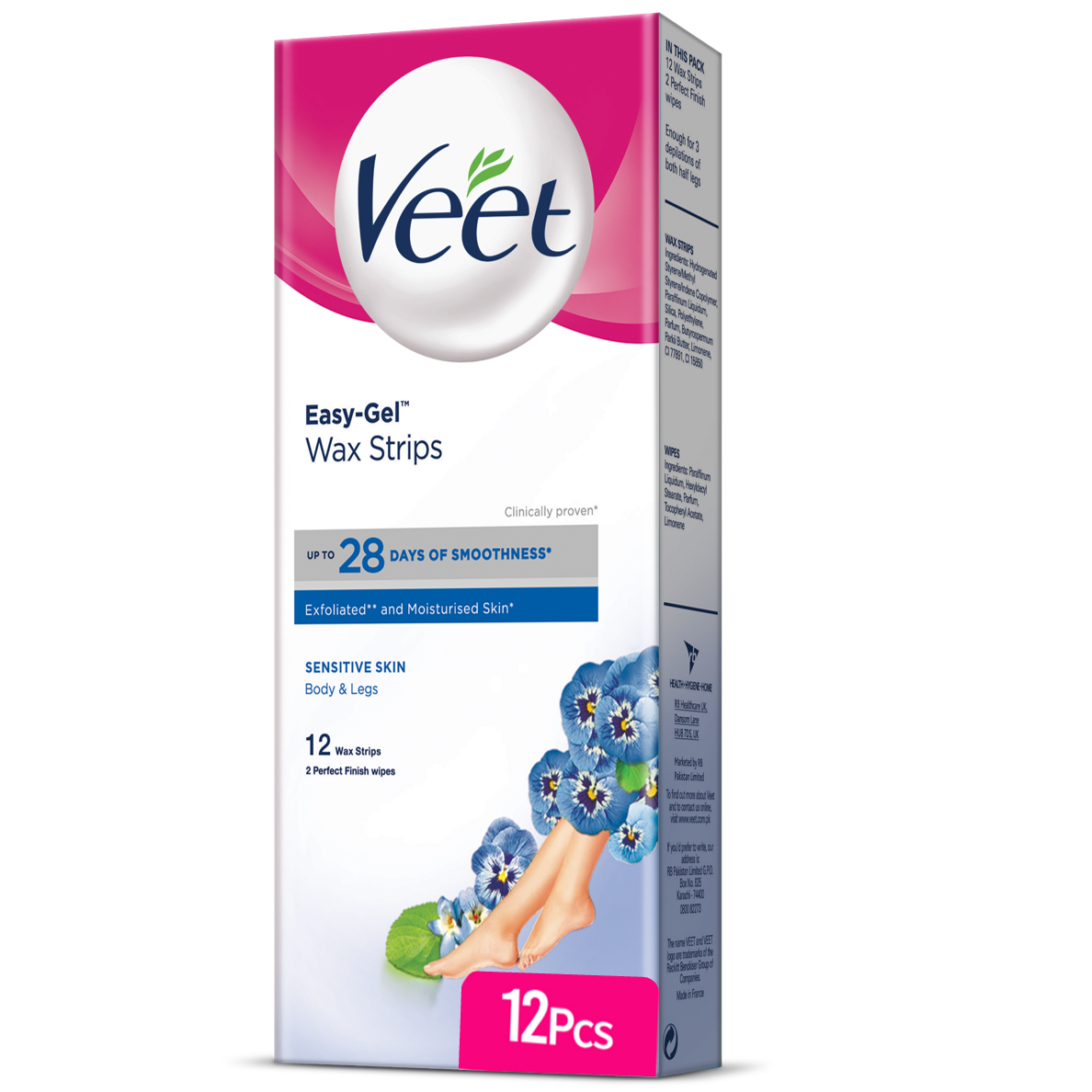 Veet Wax Strips for Sensitive Skin 12s