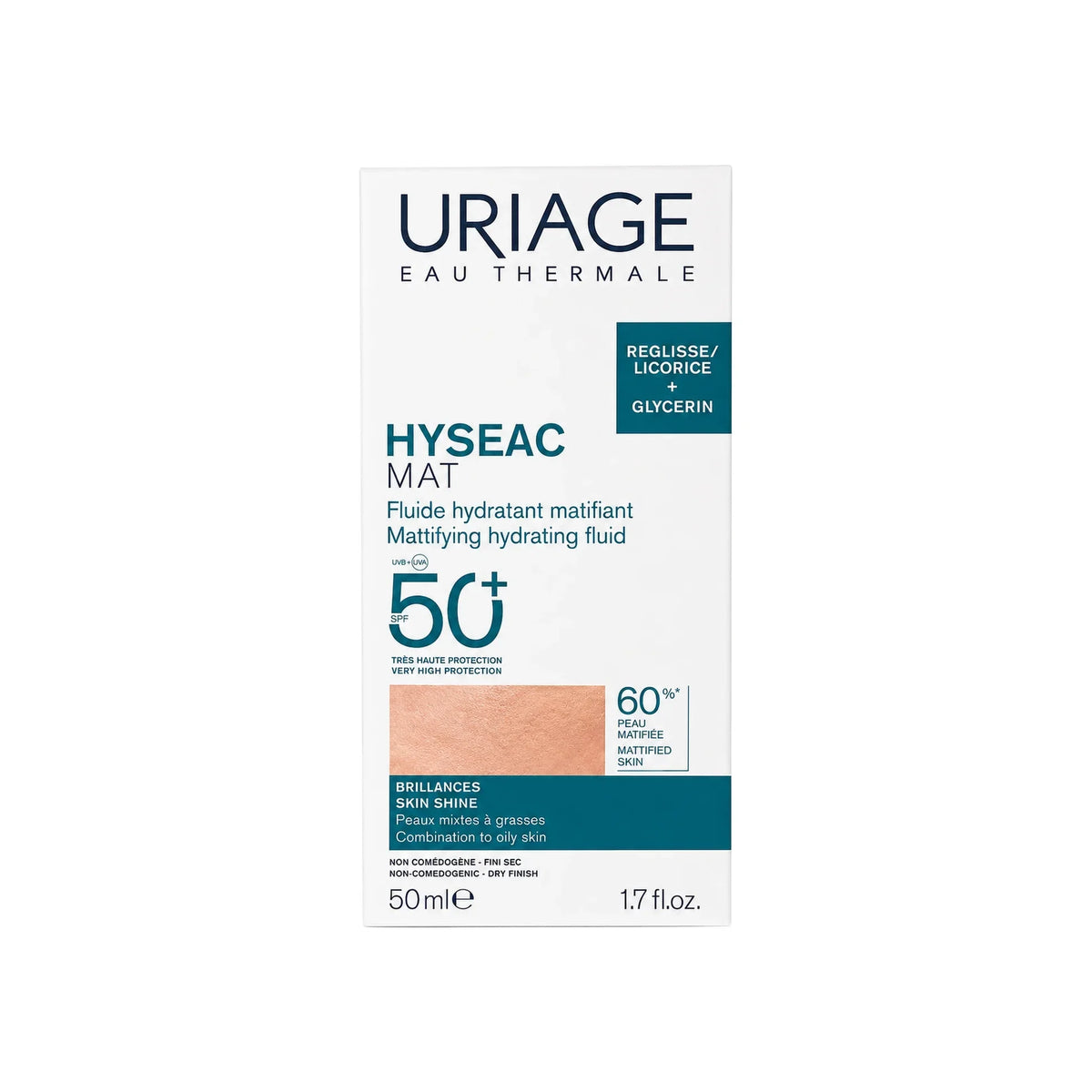 Uriage Hyseac Fluid SPF50+ 50ml