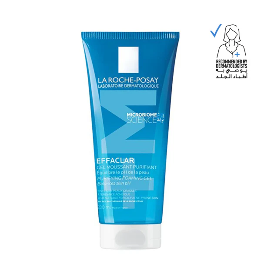 La Roche-Posay Effaclar Foaming Cleansing Gel for Oily & Acne-Prone Skin 200ml