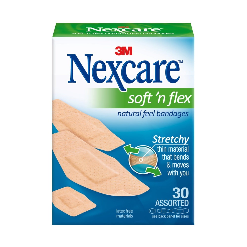 Nexcare Soft 'n' Flex Bandages 30s