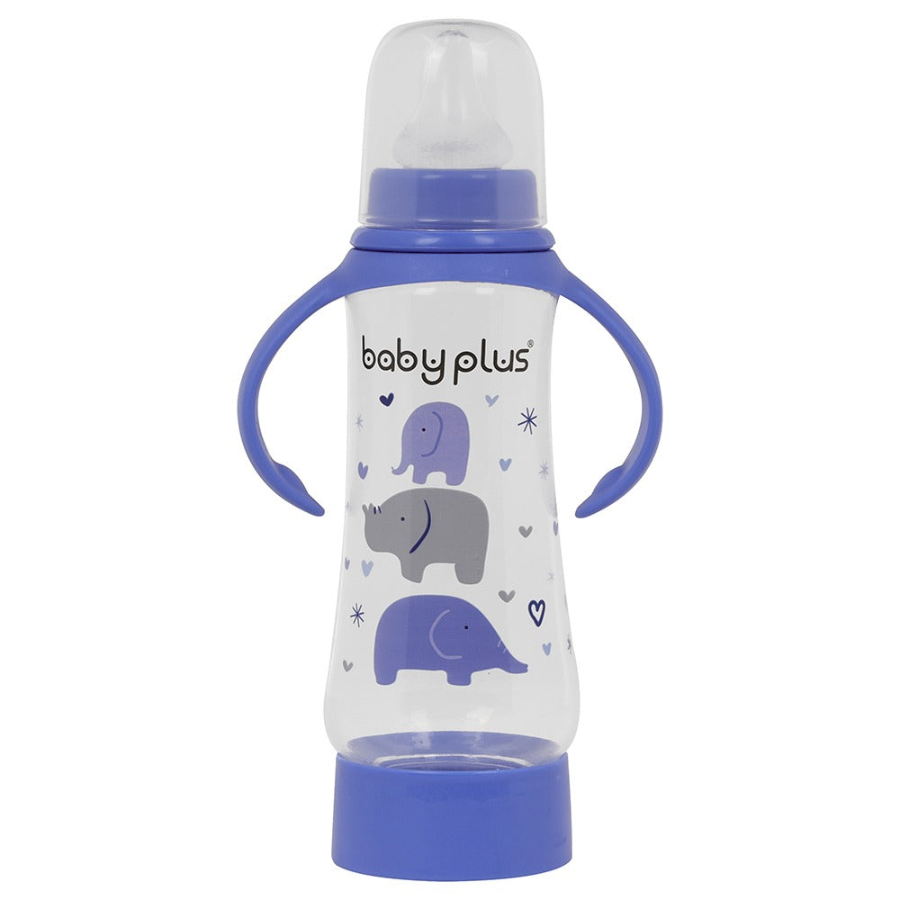 Baby Plus 8375 Feeding Bottle With Handle 8 Oz - 250 Ml