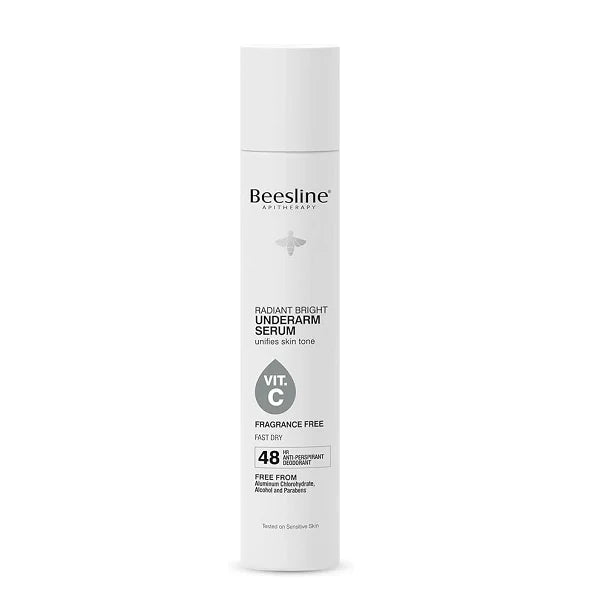 Beesline Radiant Underarm Serum Fragrance Free 150ml