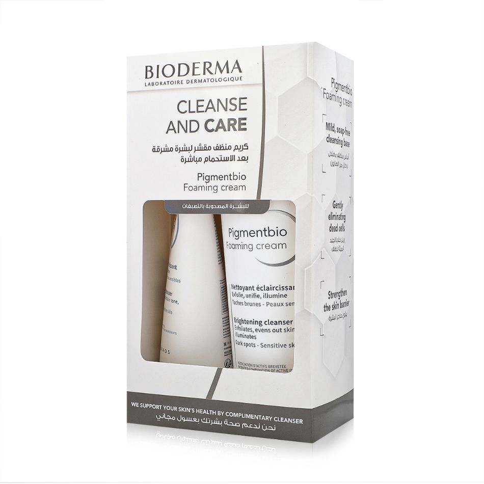 Bioderma Pigmentbio Foaming Cream Anti-Hyperpigmentation Cleanser Offer Pack