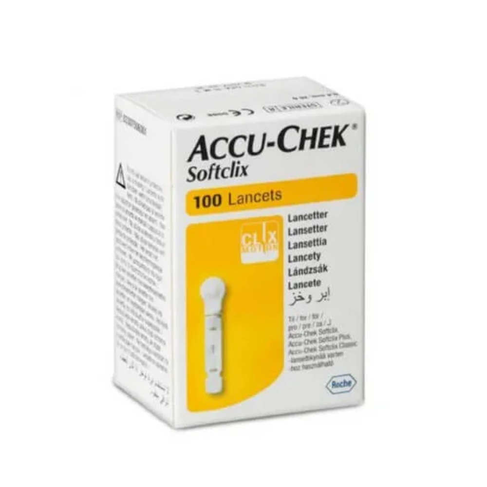 Accu-Chek Softclix, 100 Lancets
