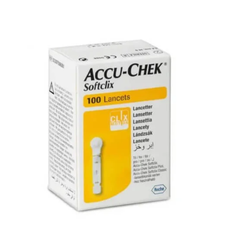 Accu Chek Softclix Lancets 100 Pieces