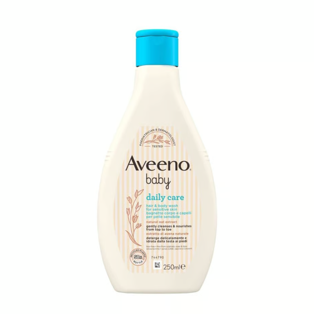 Aveeno Baby Daily Care Hair & Body Wash, 250Ml