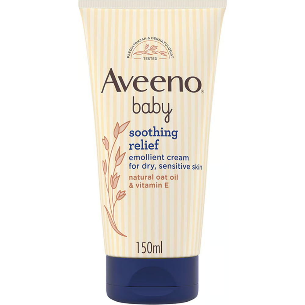 Aveeno Baby Soothing Relief Emollient Cream, 150Ml