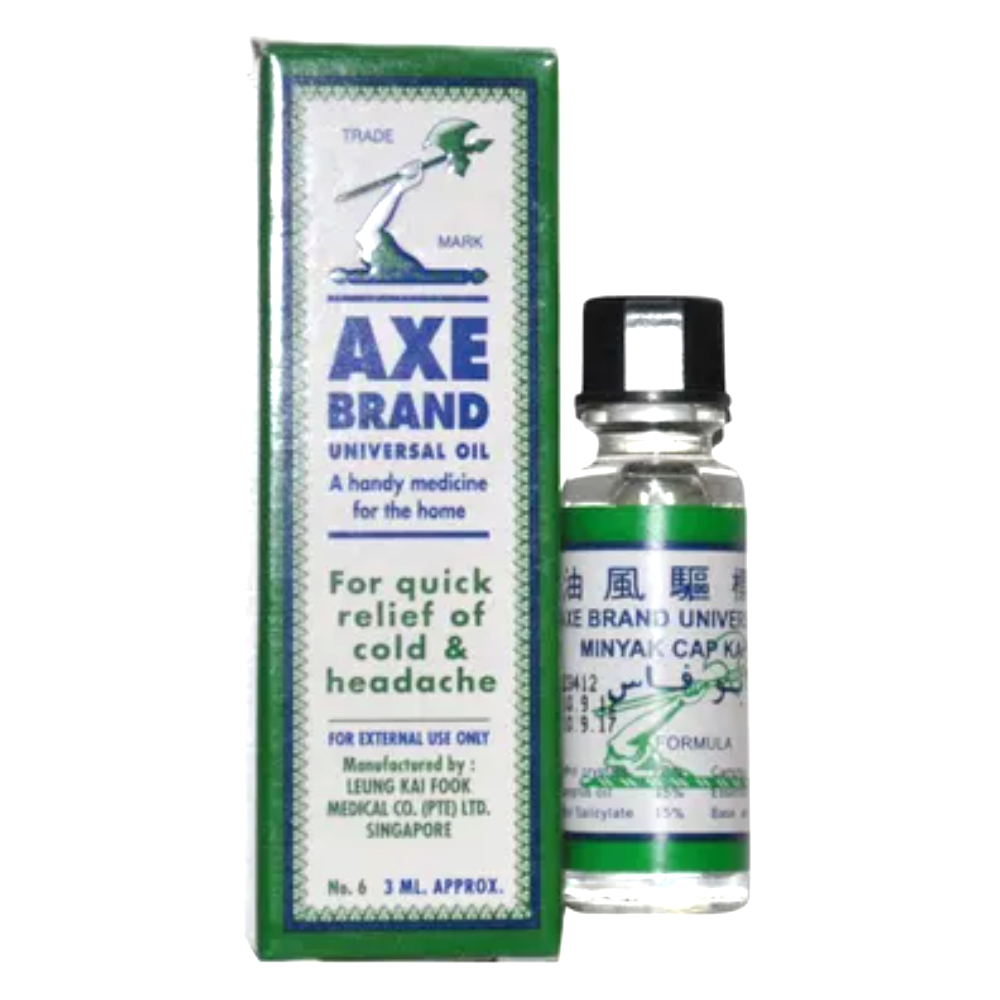 Axe Brand Universal Oil 3ml | Portable Medicated Relief Oil