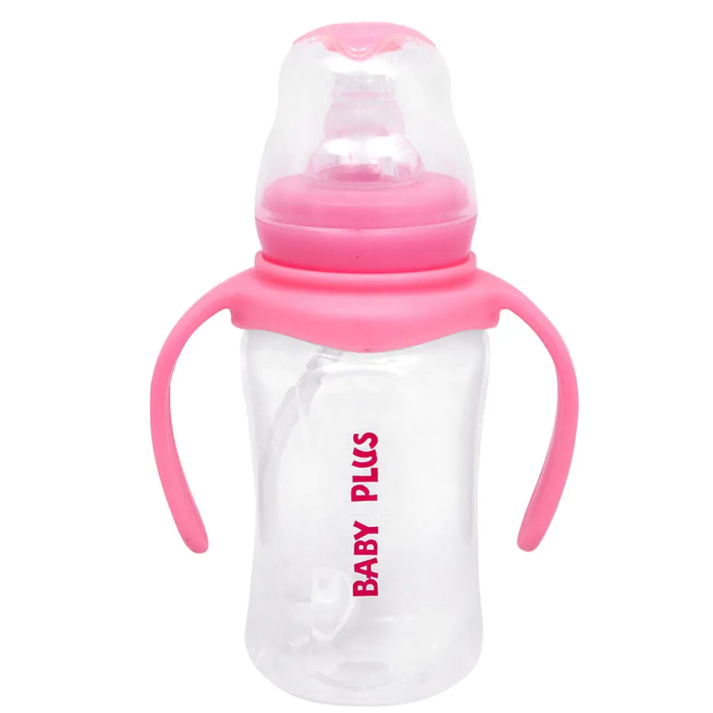 Baby Plus 8374 Feeding Bottle With Handle 5 Oz - 150 Ml