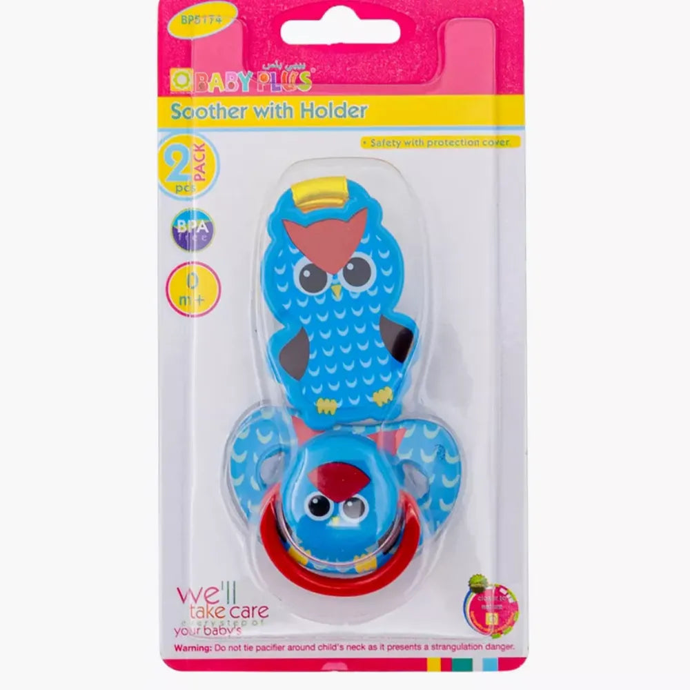 Baby Plus Pacifier With Holder