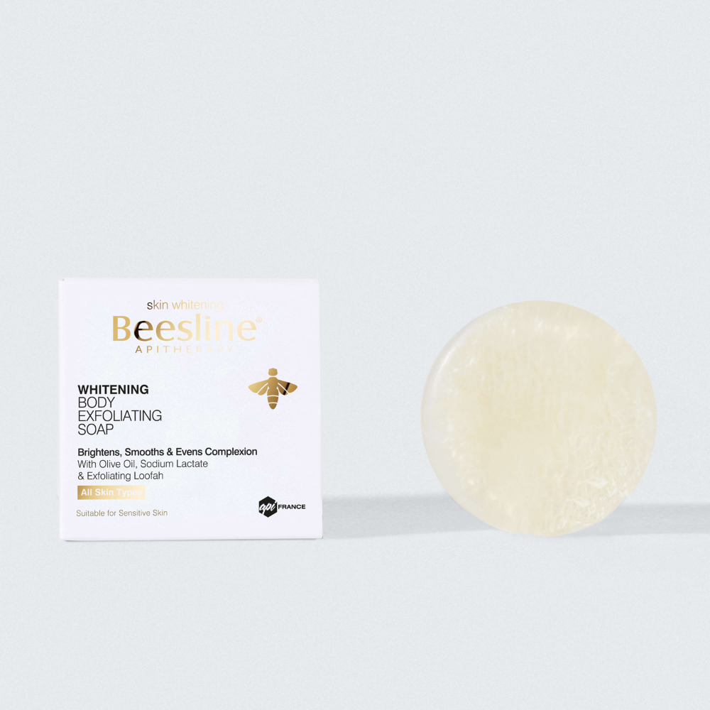 Beesline Whitening Body Exfoliating Soap.