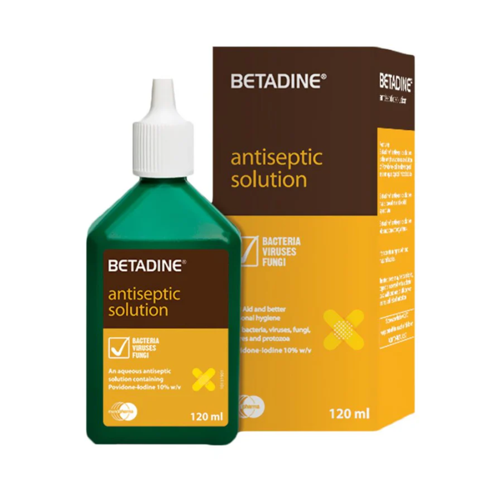 Betadine Antiseptic Solution 120 Ml