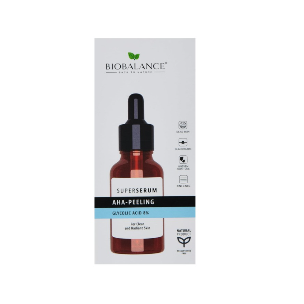 Bio Balance 8% Glycolic Acid Peeling Face Serum, 30ml