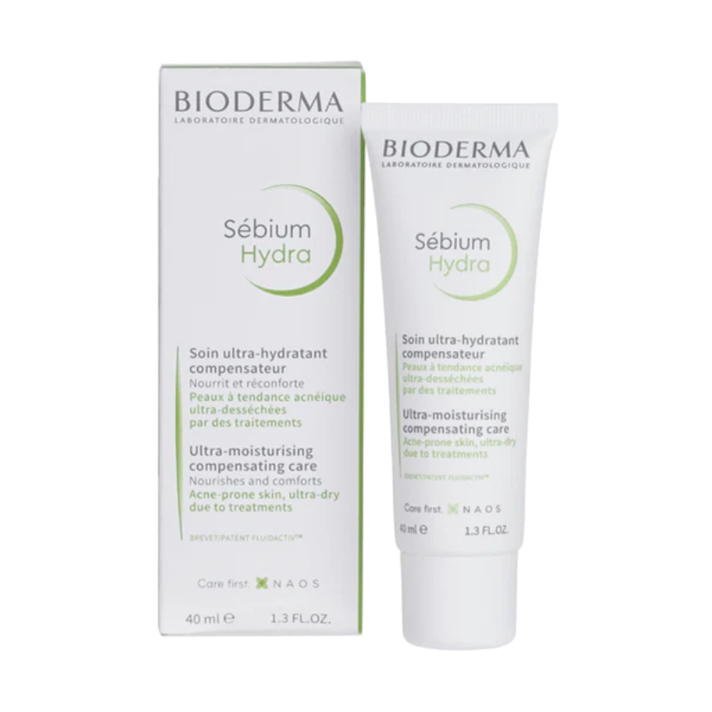 Bioderma Sebium Hydra Cream For Acne & Blemishes Skin Moisturizing, 40Ml 173069
