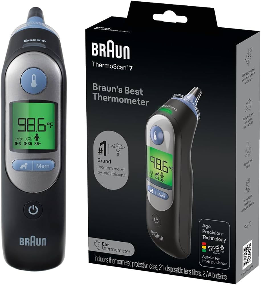 Braun ThermoScan 7 Ear Thermometer IRT6520