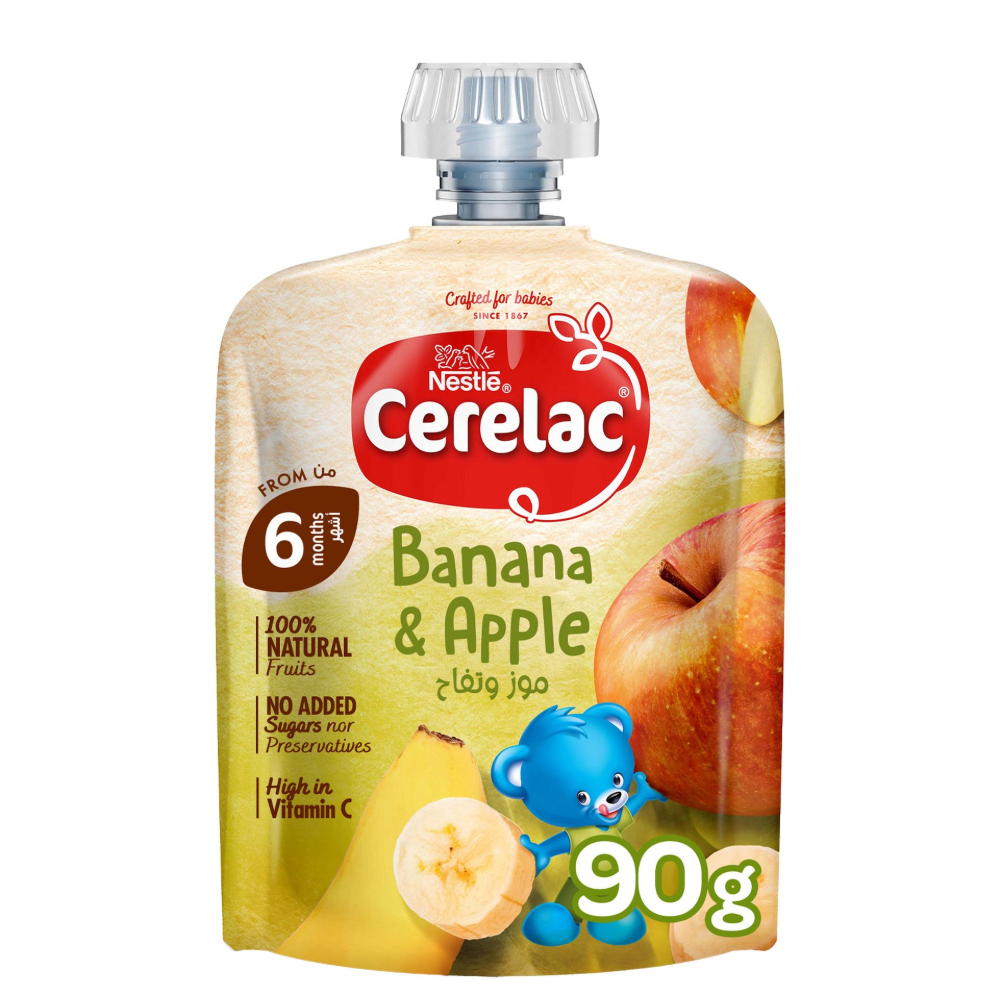 Cerelac Puree Banana Apple 90G