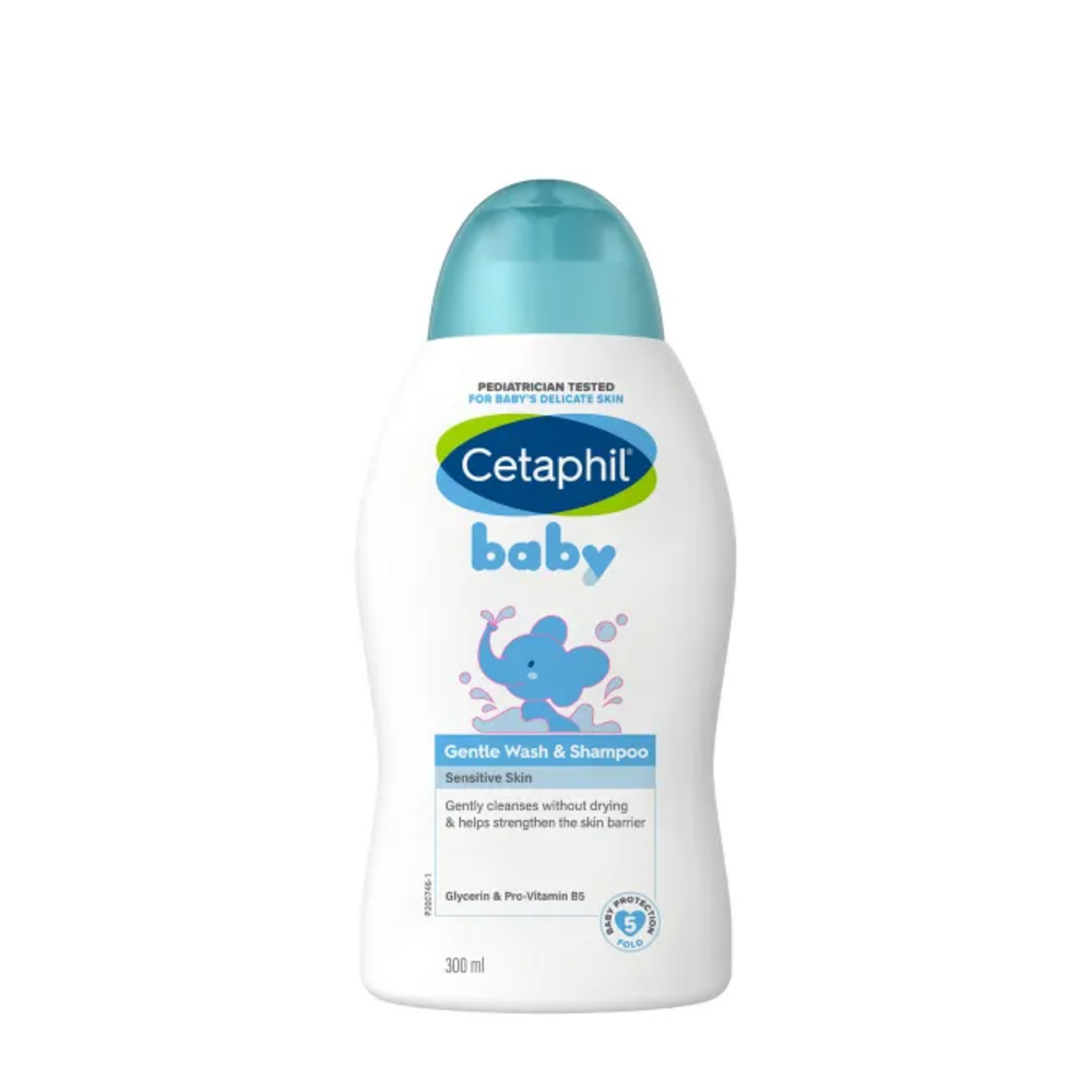 Cetaphil Baby Gentle Wash & Shampoo, 300Ml