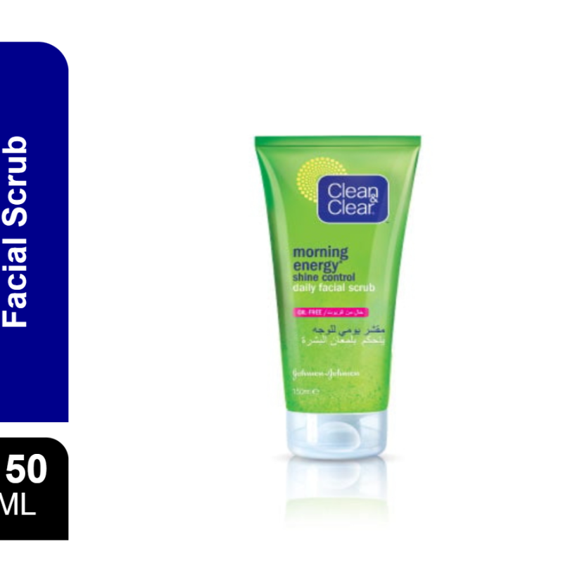 Clean & Clear Morning Energy Shine Control Scrub 150 Ml