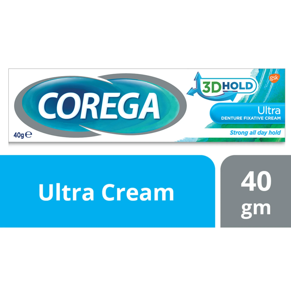 Corega Oral U La Fixative Cream 40 G