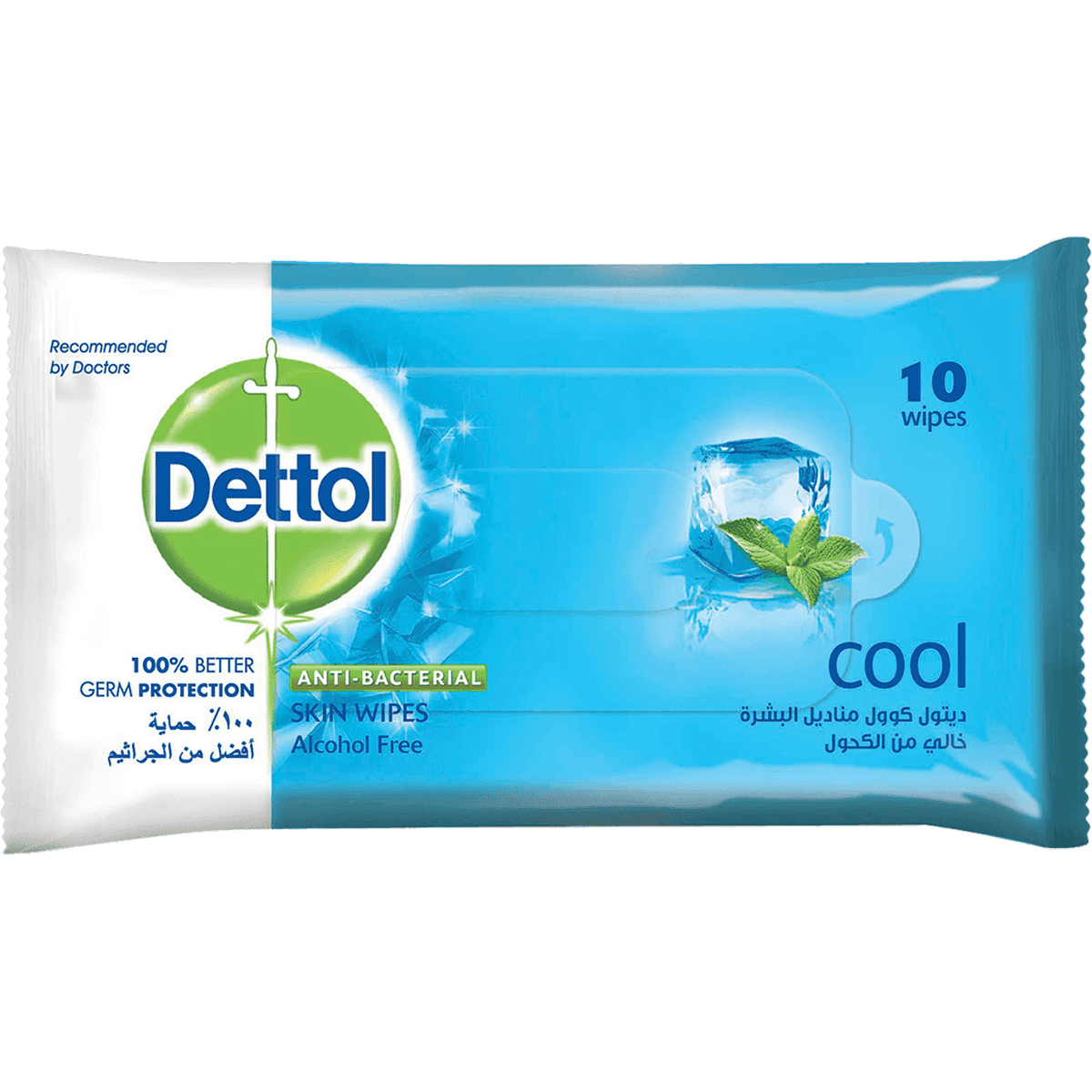 Dettol Skin Wipes Cool 10s