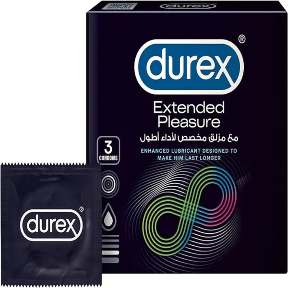 Durex Condoms Extended Pleasure 3's