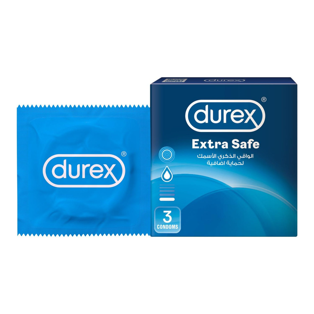 Durex Condoms Extra Safe 3'S