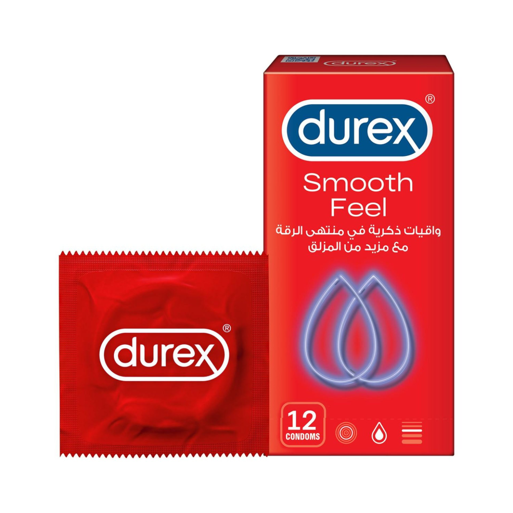 Durex Condoms Feel Smooth 12's
