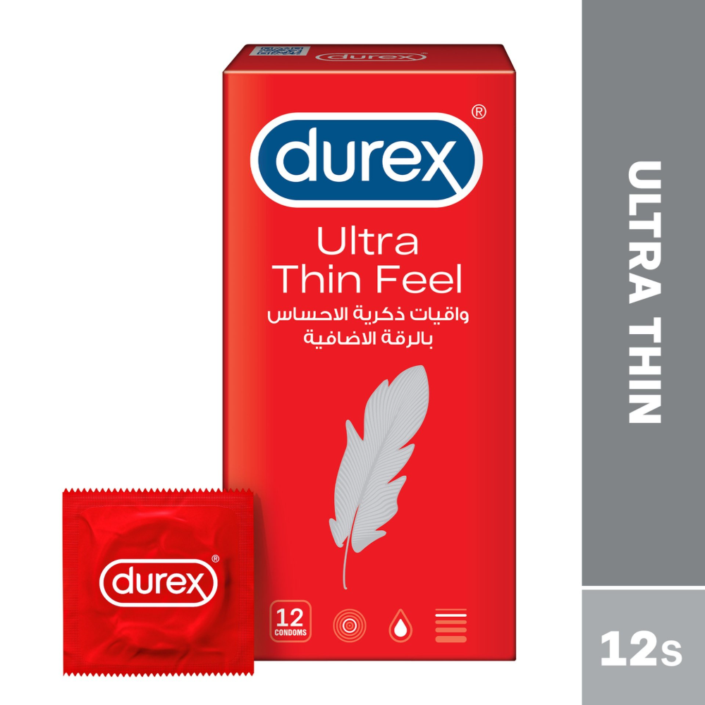 Durex Feel Ultra Thin Condoms 3s