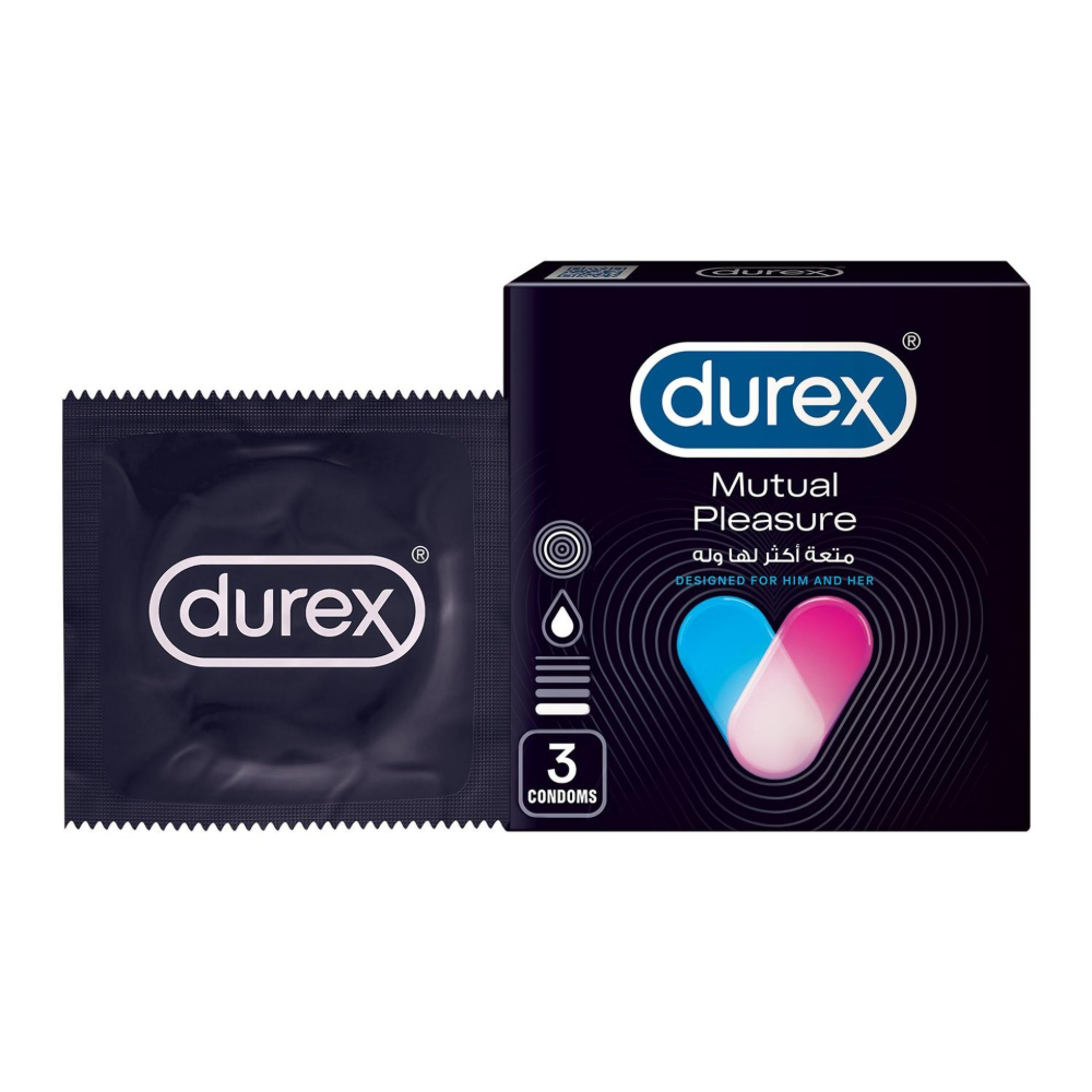 Durex Condoms Mutual Pleasure 3'S