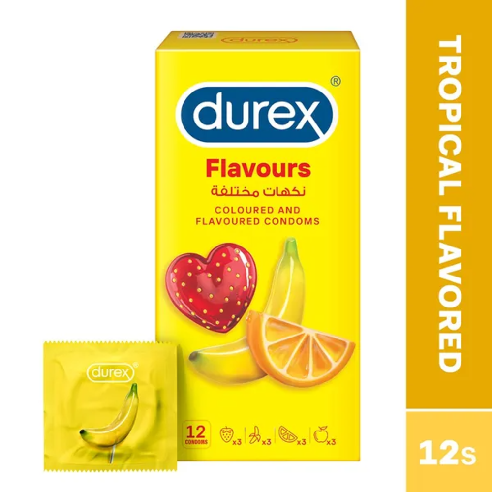 Durex Condoms Select Flavours 12's