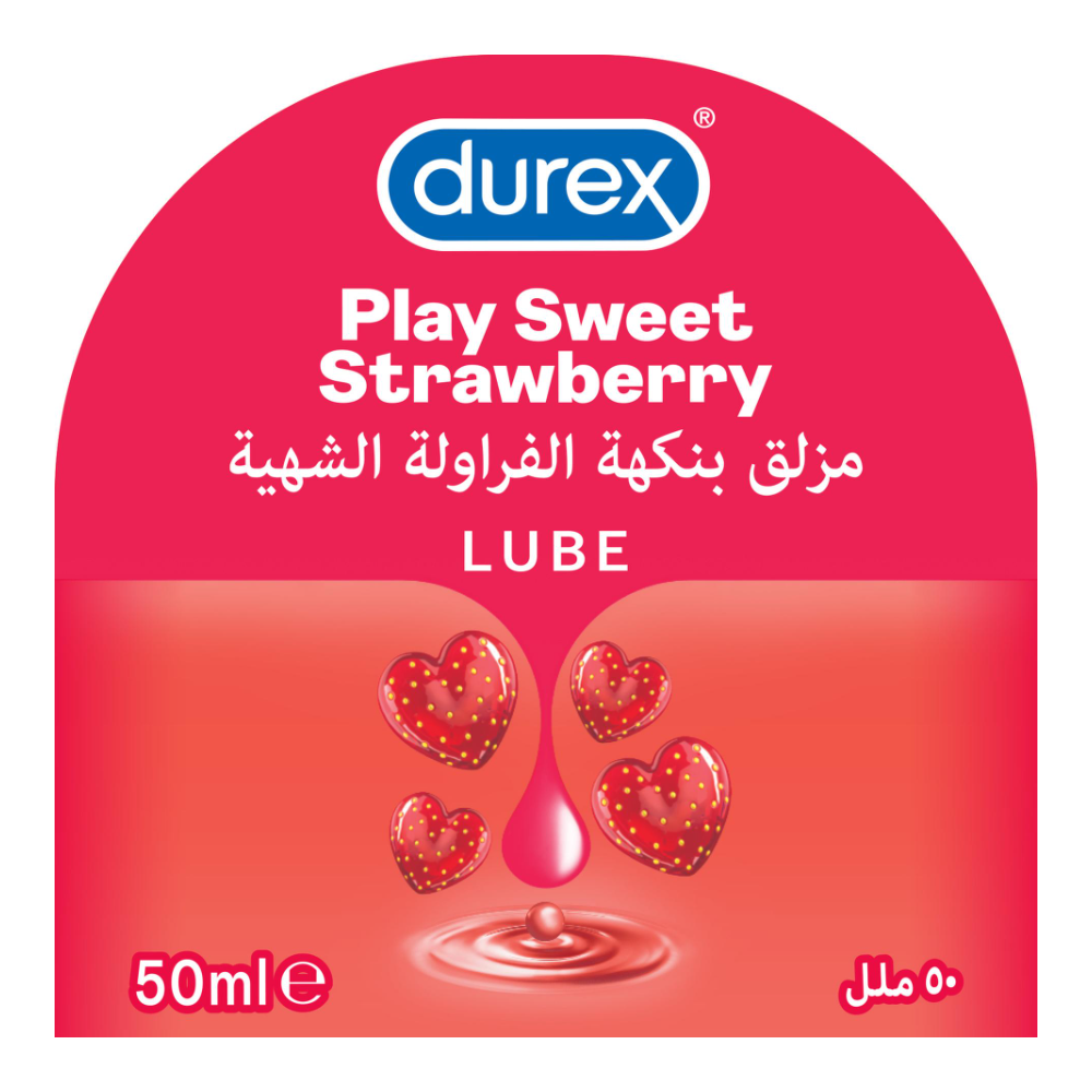 Durex Play Sweet Strawberry Flavoured Lubricant 50ml