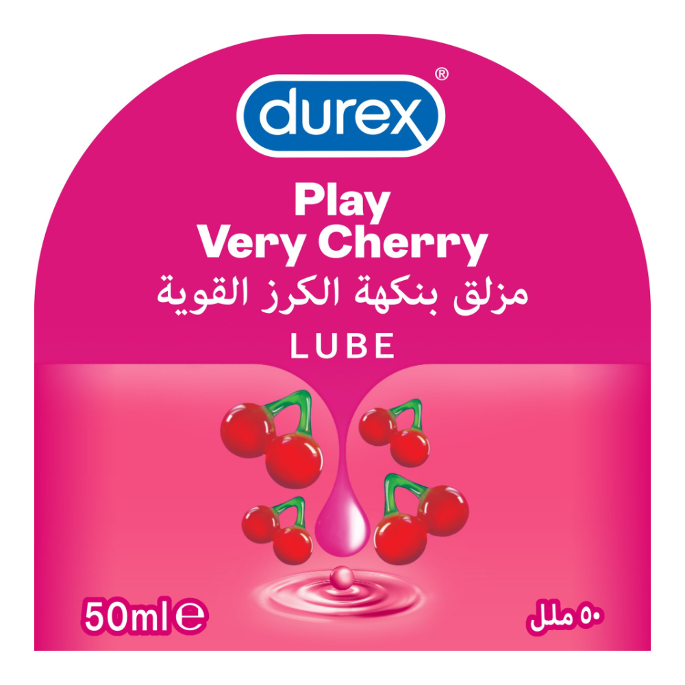 Durex Play Very Cherry Flavoured Lubricant 50ml