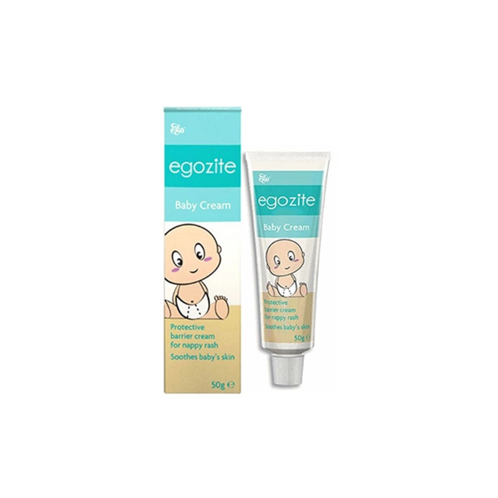 Egozite Baby Nappy Rash Cream For Sensitive Skin - Fragrance Free 50 Gr