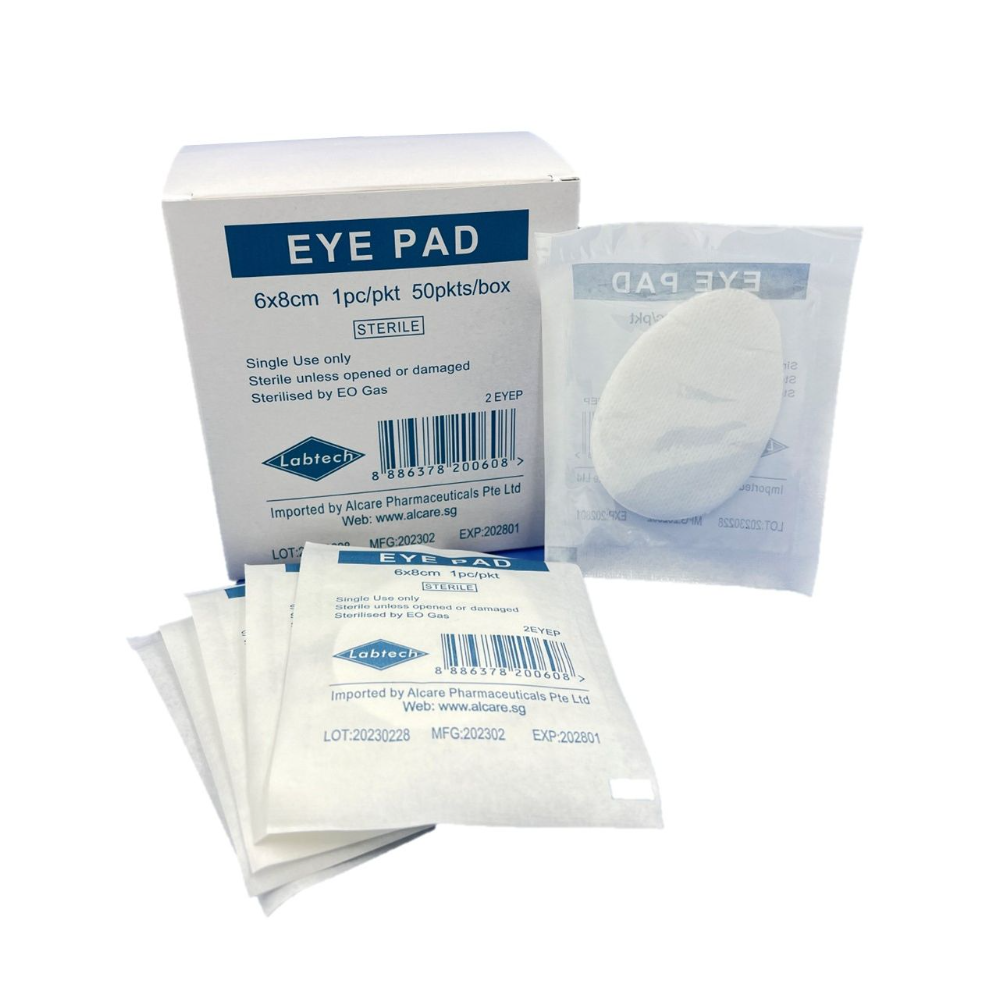 Eye Pad 6Cm*8Cm 50X1"S (Melia)