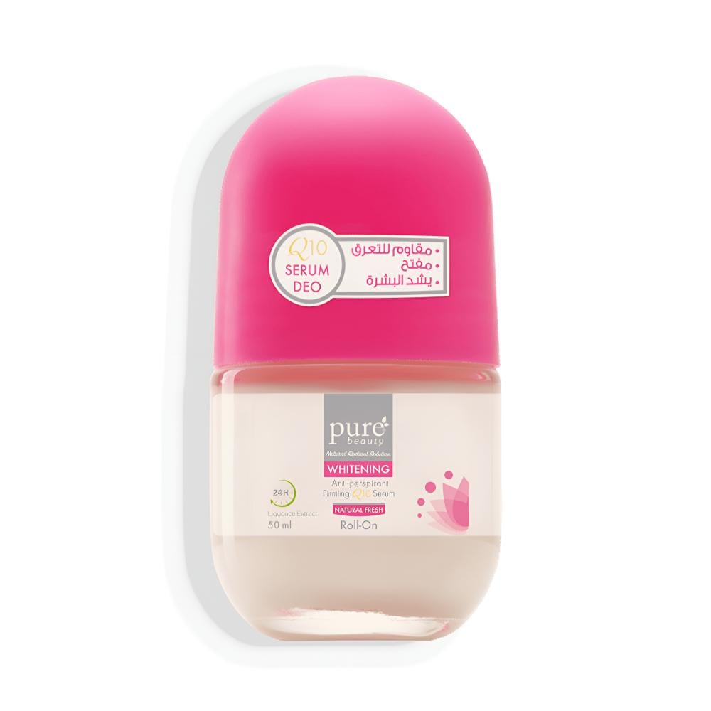 Pure Beauty Q10 Serum Roll-On Deodorant Natural Fresh 50ml