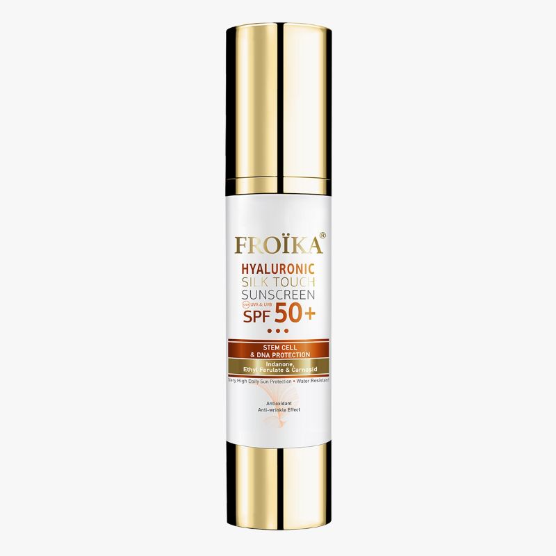 Froika Hyaluronic Silk Touch SPF 50+ Anti-Pigmentation Sunscreen with Hyaluronic Acid, 40ml