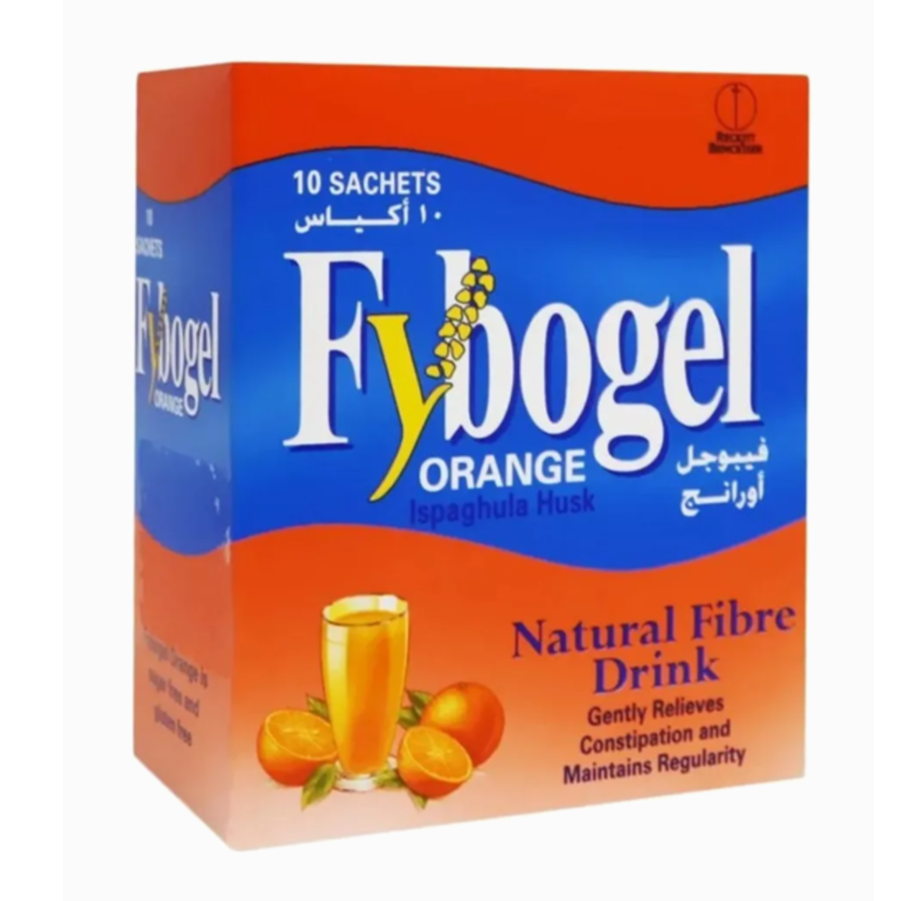 Fybogel Natural Fibre Orange Drink 10 Sachets