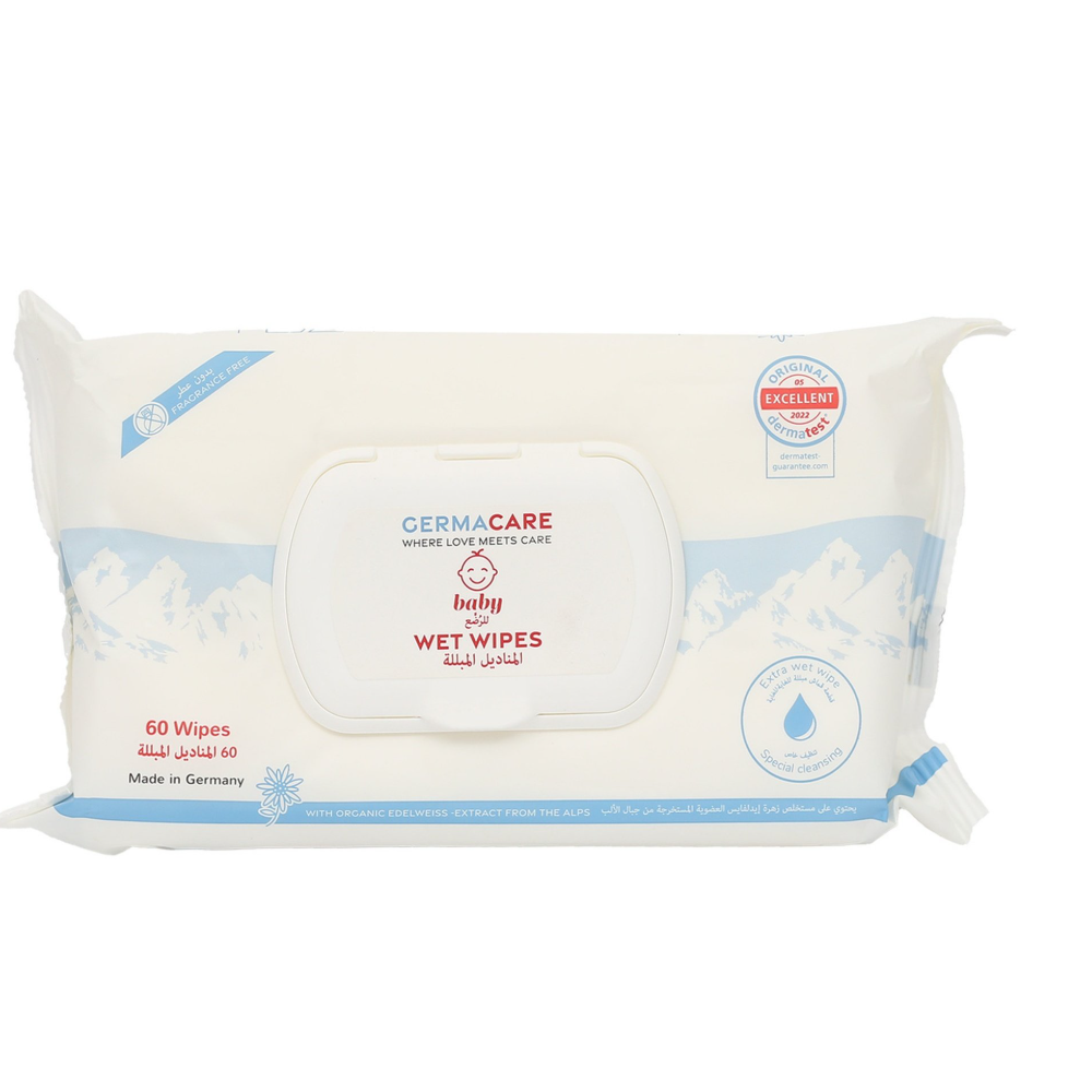 Germacare Baby Wipes 60Pcs