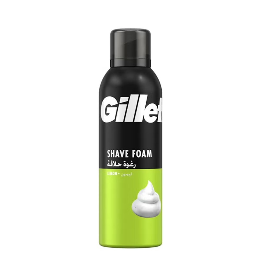Gillette Foam Lemon Lime 200Ml New