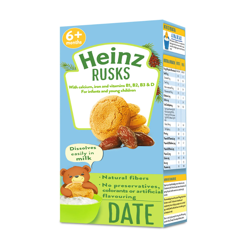 Heinz Farley's Original Rusks, Stage 1, 6+ Months, 150G