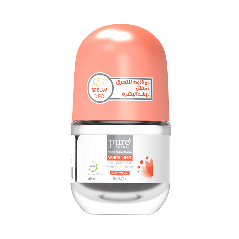 Pure Beauty Q10 Serum Roll-On Deodorant Soft Touch 50ml