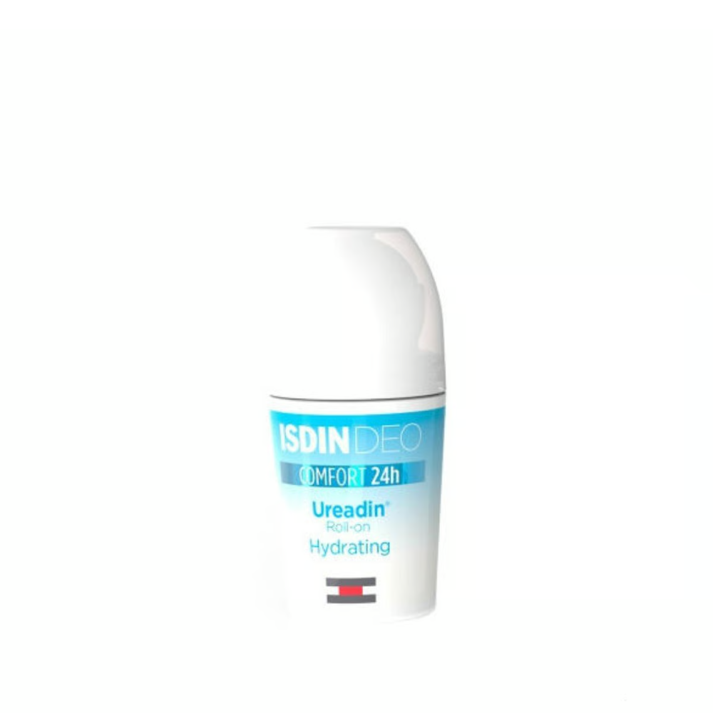 ISDIN Ureadin Moisturising Deodorant Roll-On 50ml – 24H Protection & Skin Hydration