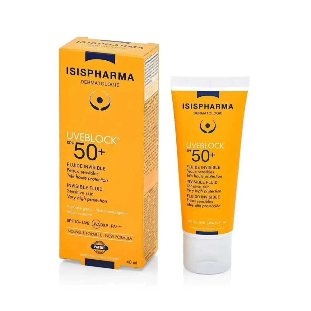 ISIS Uve Block SPF 50+ Invisible Fluid 40ml