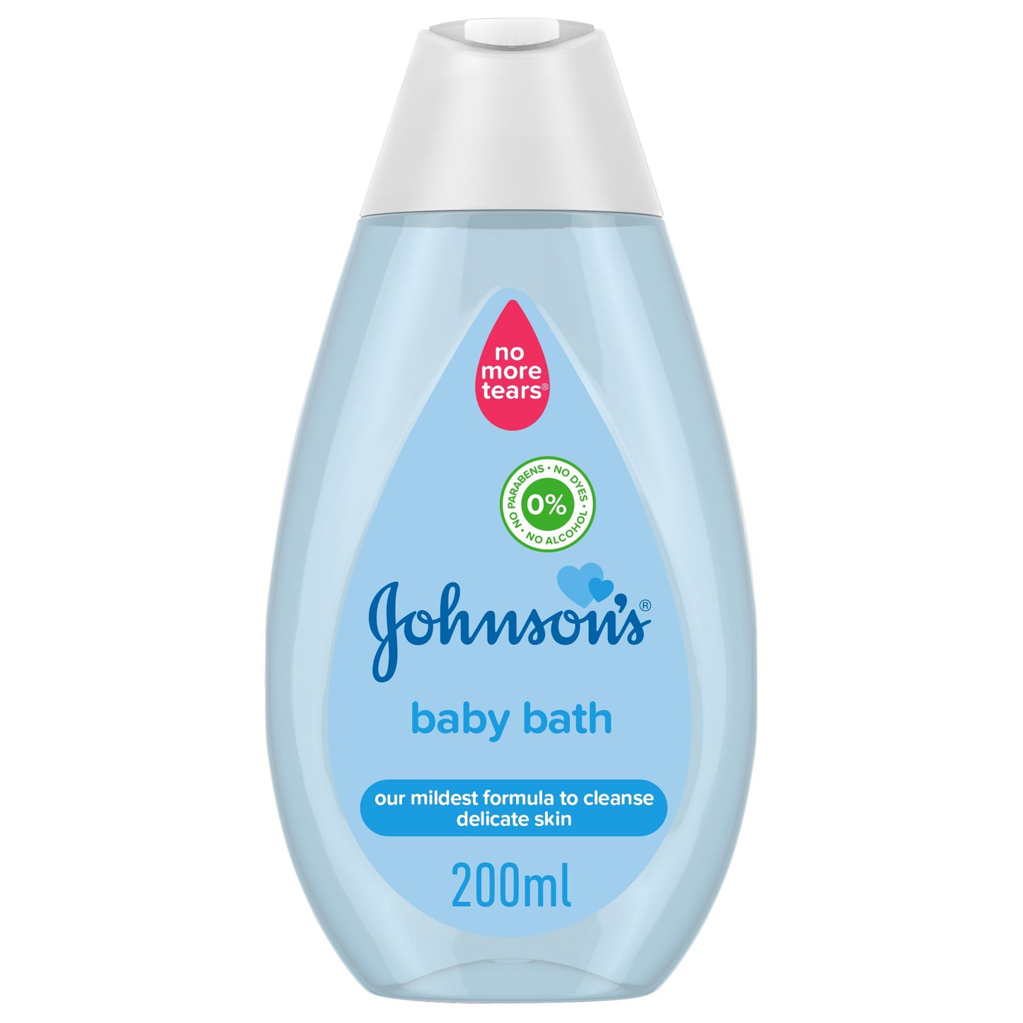 Johnson's Baby Bath 200ml – Gentle No More Tears Formula for Baby's Delicate Skin