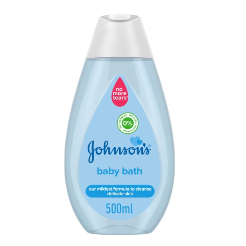 Johnson's Baby Bath 500ml – Gentle No More Tears Formula for Baby's Delicate Skin