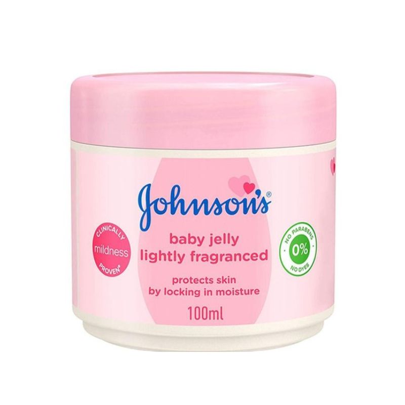Johnson's Baby Jelly Lightly Fragranced 100ml – Gentle Protective Jelly for Baby's Soft Skin