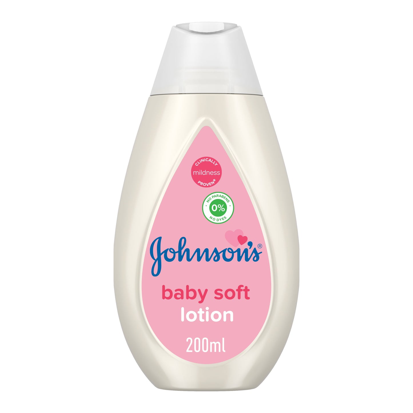 Johnson's Baby Soft Lotion 200ml – 24-Hour Moisturising Lotion for Baby's Delicate Skin