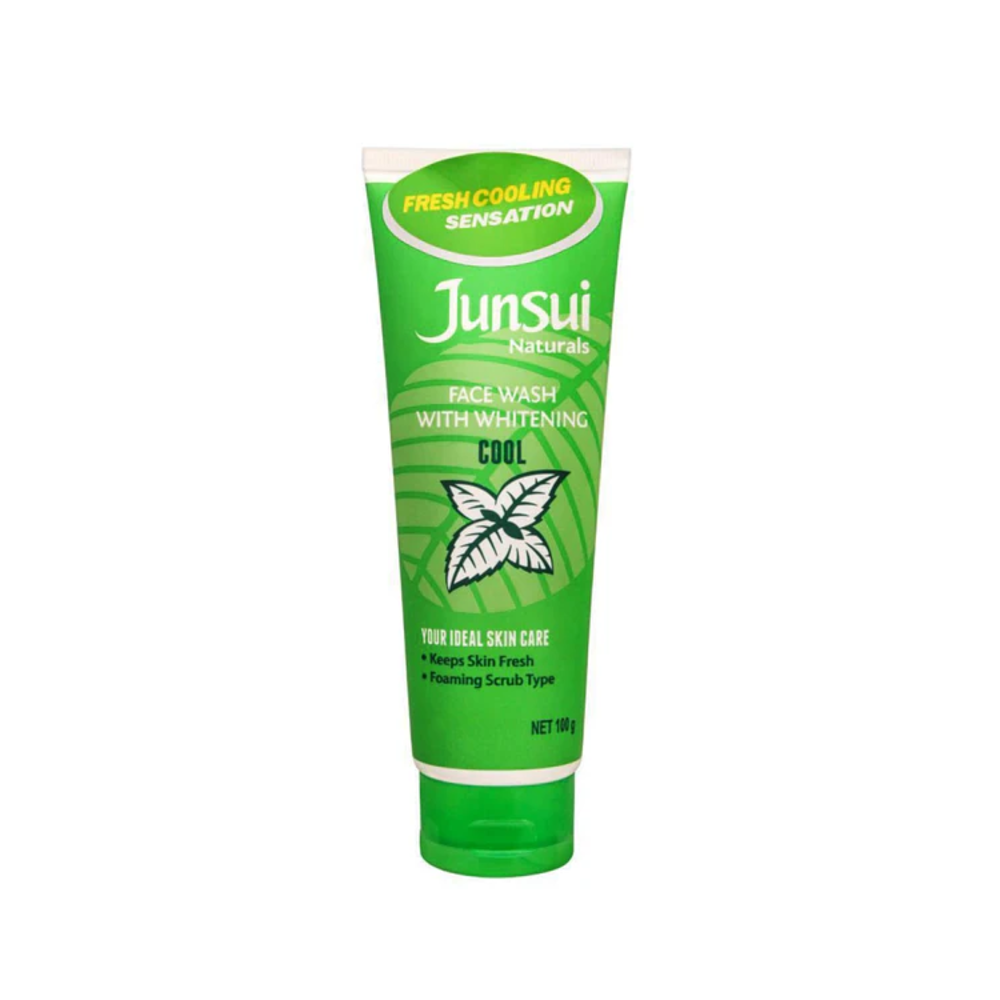 Junsui Face Wash Cool β 100g | Refreshing Deep Cleanse for All Skin Types