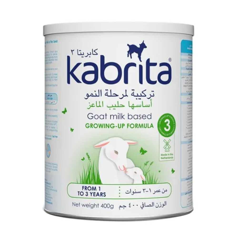 Kabrita 3 Goat Milk Growing Up Formula – 400g | Stage 3 Toddler Milk (12–18 Months)